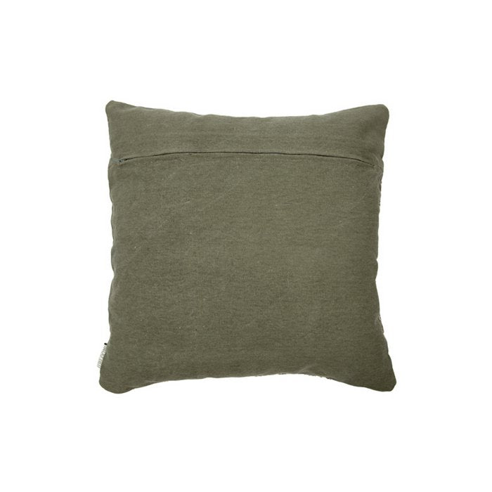 Mrs. Bloom - Sierkussen 'Setúbal' (45cm x 45cm, Olijf)