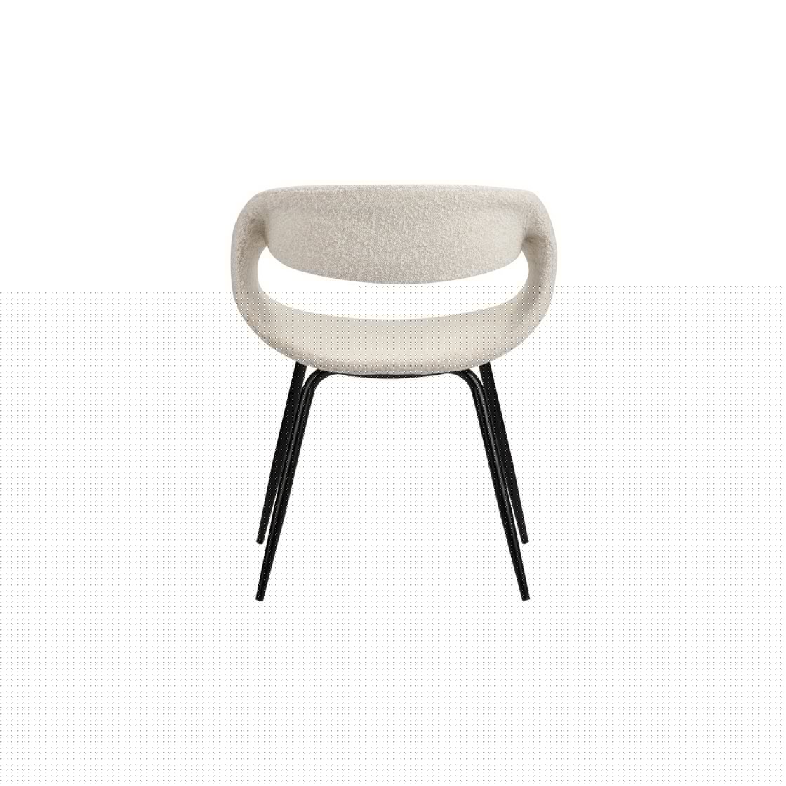 Pole to Pole - Whale Stoel Witte Parel (Set van 2)