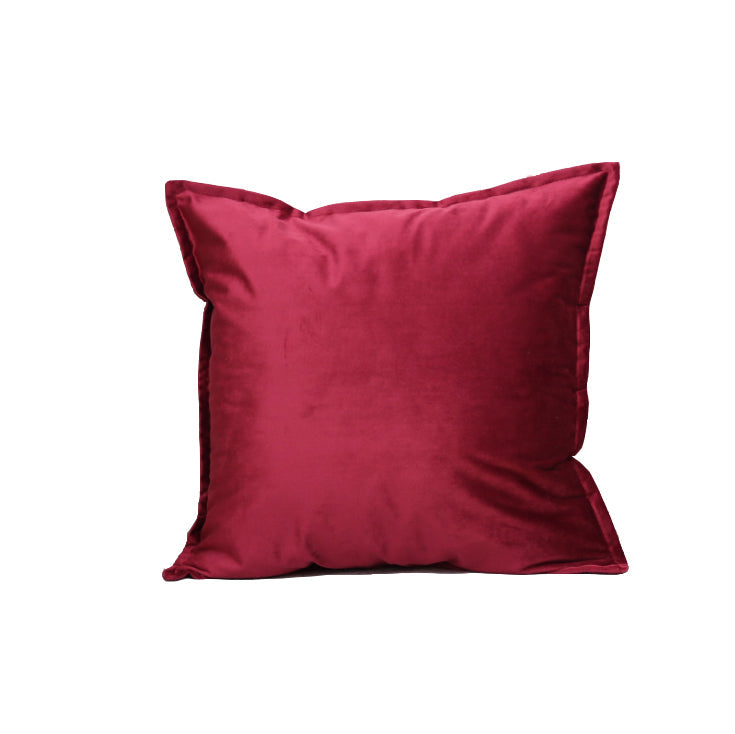 By Javy - Kussenhoes Luxury Velvet - Bordeaux Rood
