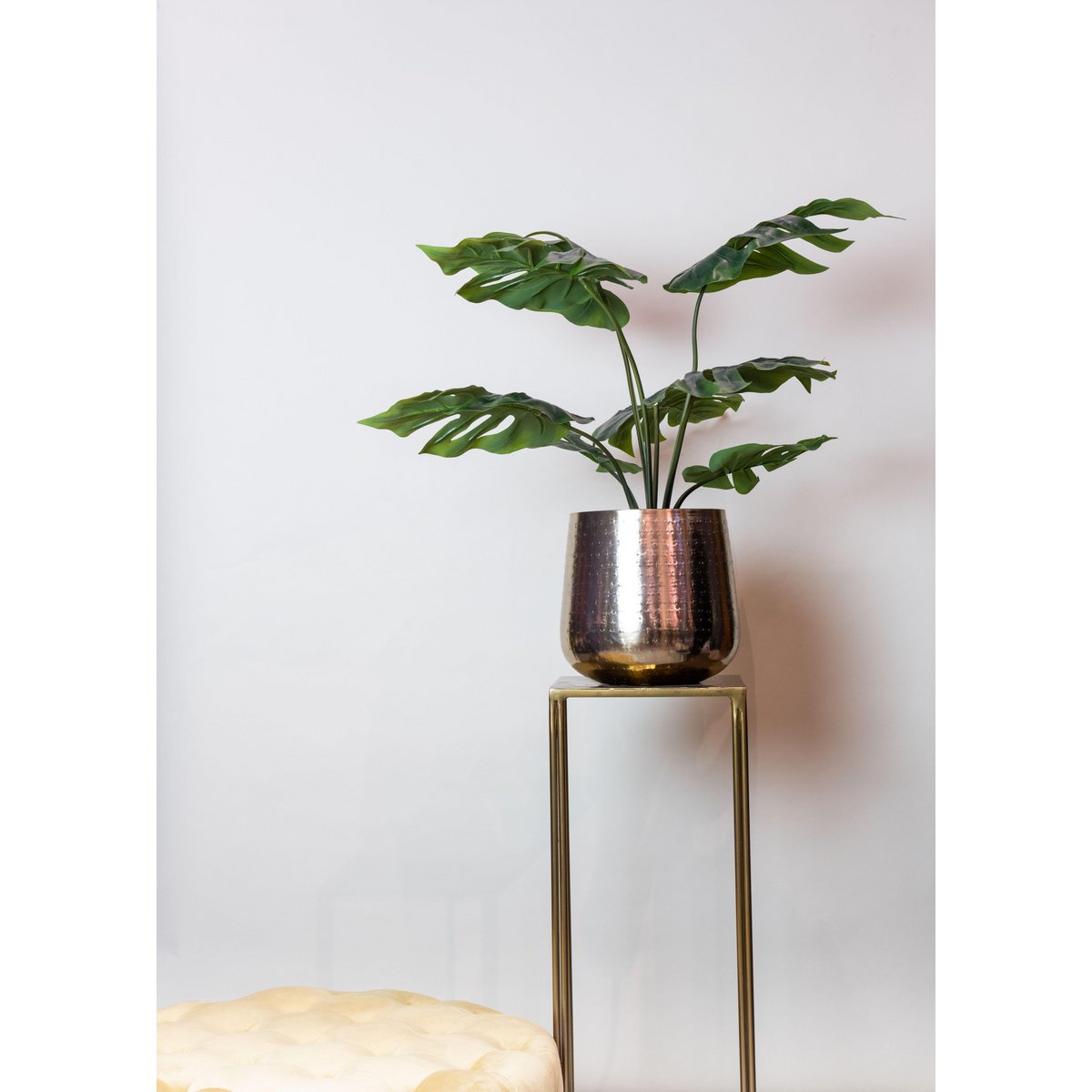 Green BoutiQ - Monstera Deliciosa - kunstplant - 65 cm