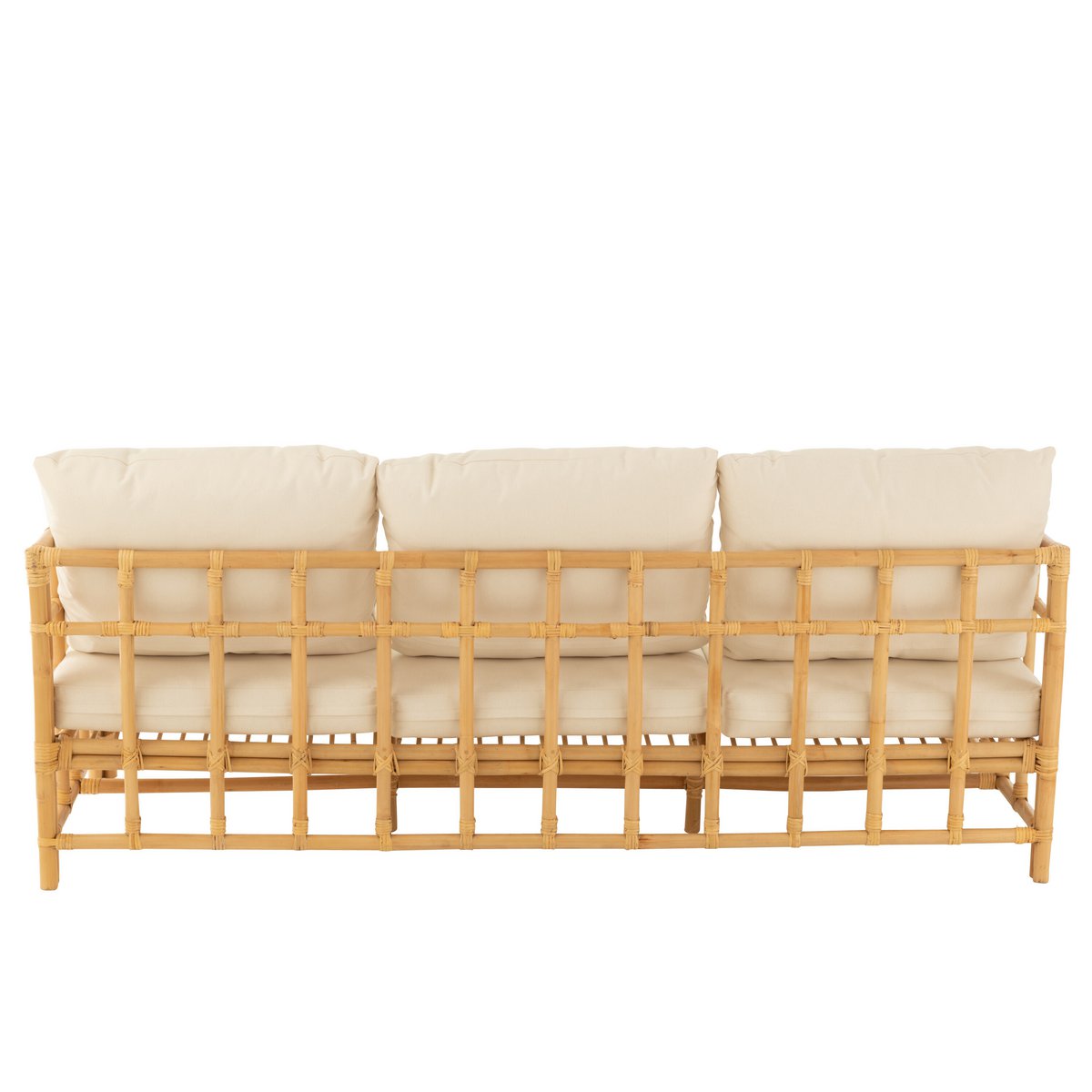 J-Line - Sofa 'Elise' (3-persoons, Wit)