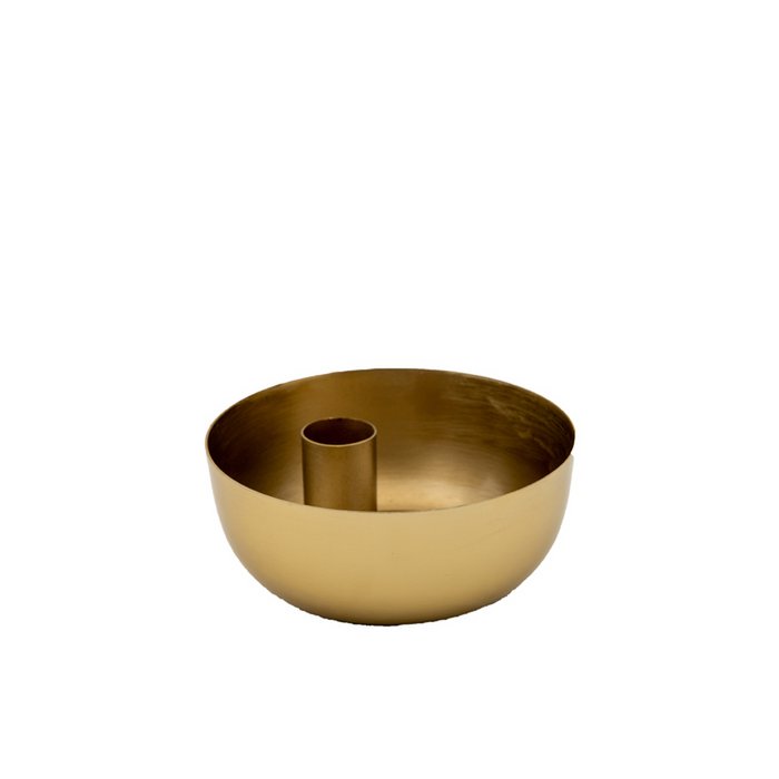 Mrs. Bloom - Kaarsenhouder Antibes antiek goud