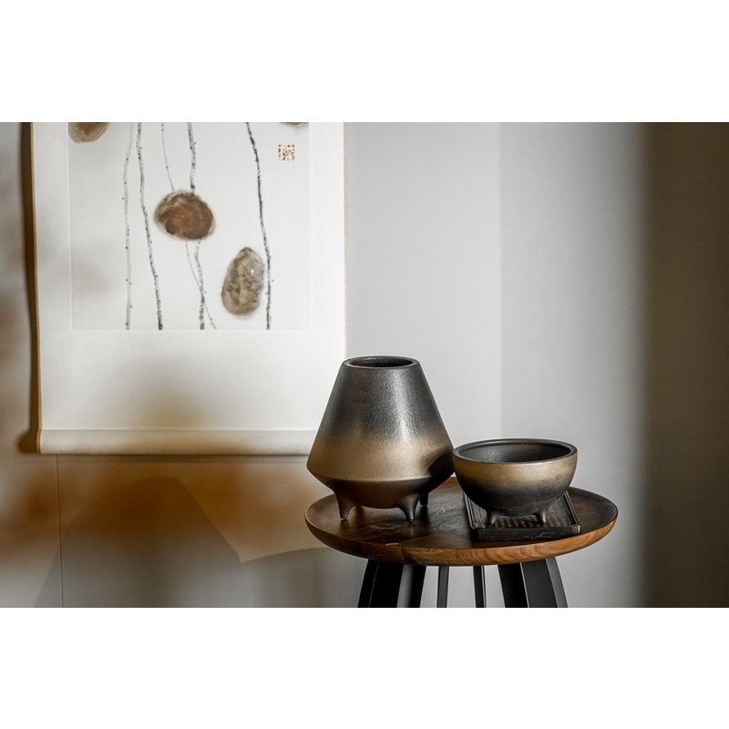 Element Accessories - Moderne keramische bol grote kom East+West, OTA10BB