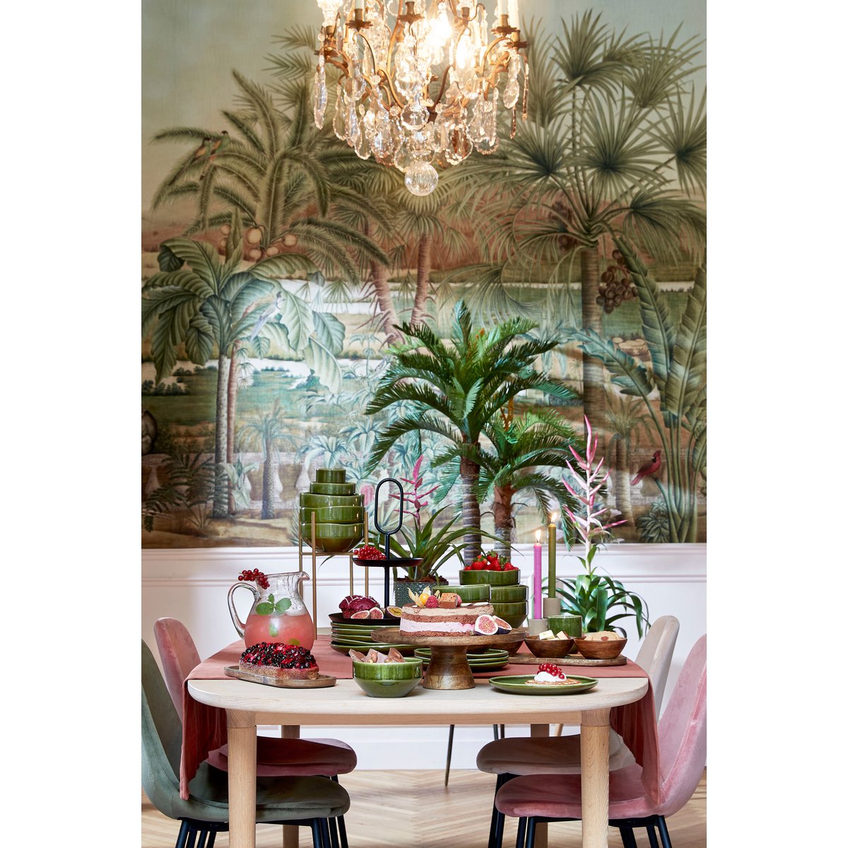 Mica Decorations - Tomar Schaaltjes en Dienblad - 200 ml - 100% FSC Mangohout - Donkerbruin