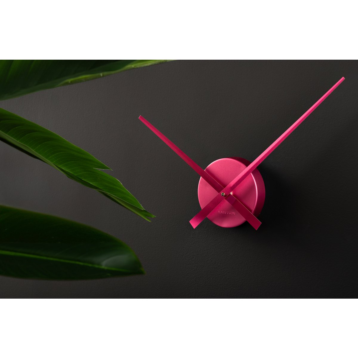 Karlsson - Wandklok Little Big Time Mini Metallic