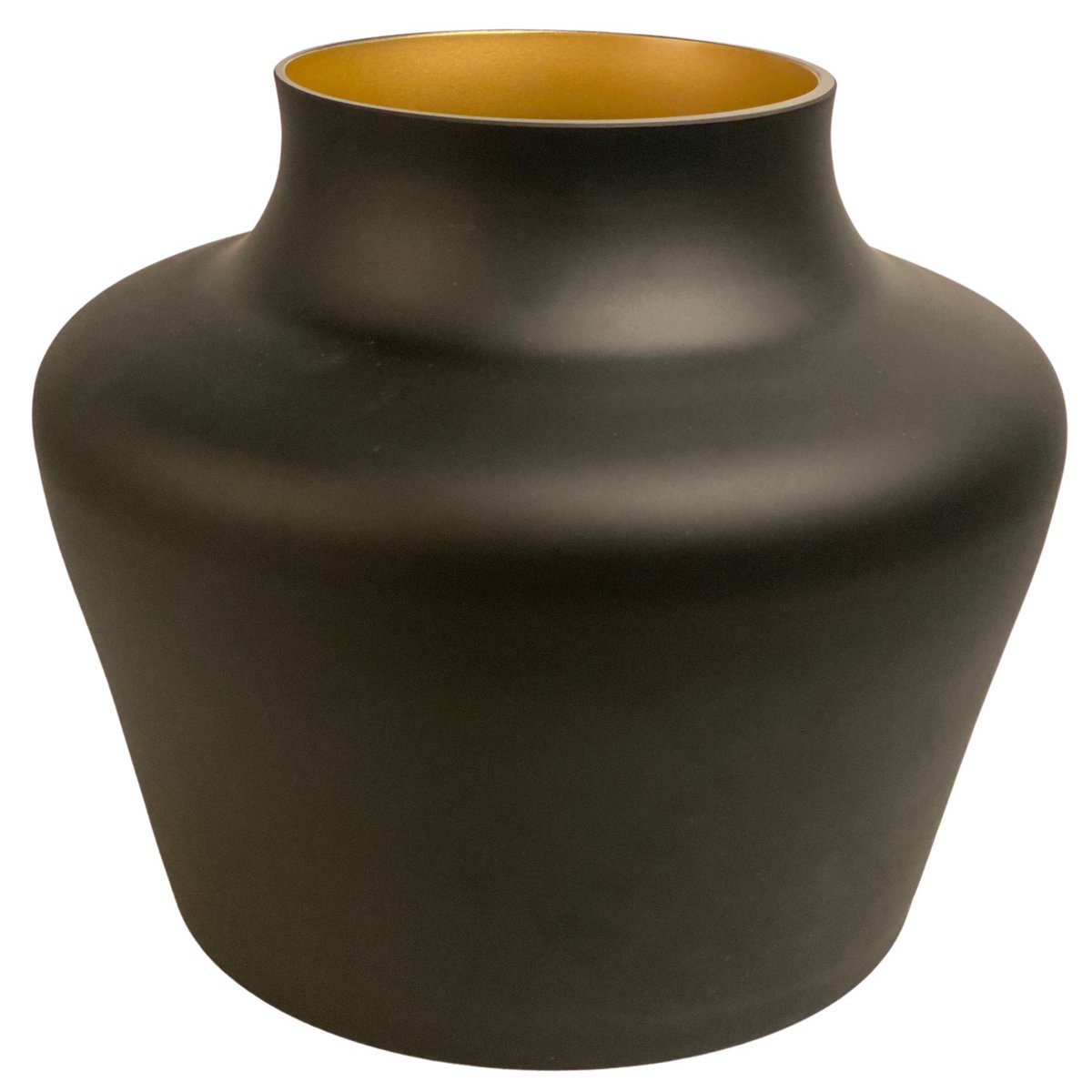 Vase the World - Vaas - Coral black gold