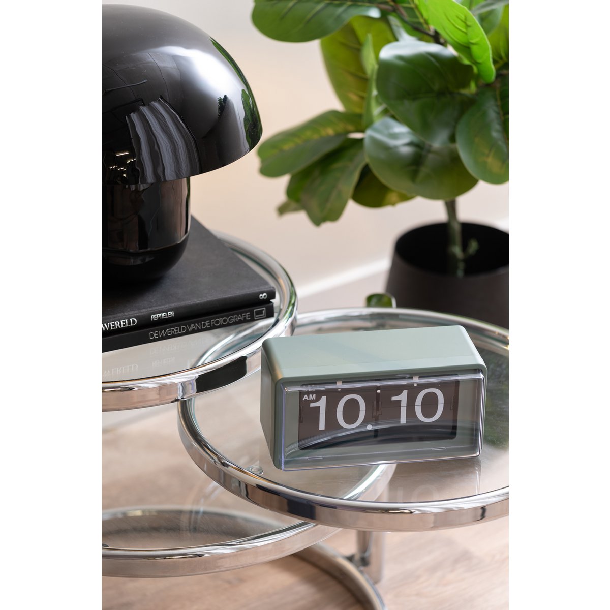 Karlsson - Wand-/tafelklok Retro Boxed Flip