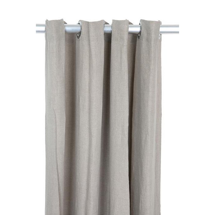 Mrs. Bloom - Vintage linnen gordijn Denise naturel 140x290