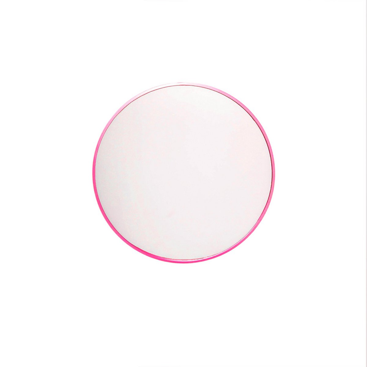 Housevitamin - wandspiegel rond - metaal - roze - Ø60cm