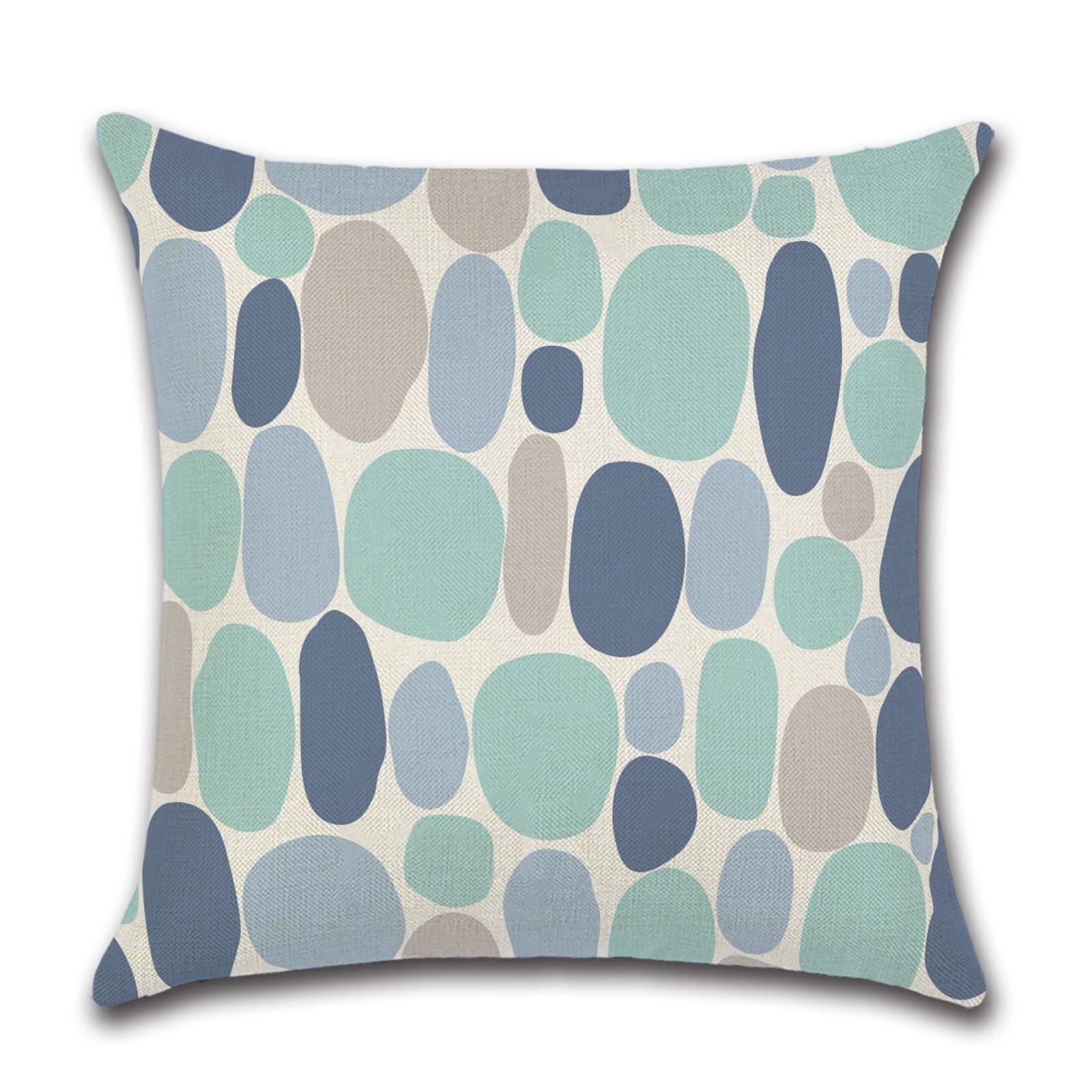 By Javy - Kussenhoes Misty Blue - Anna