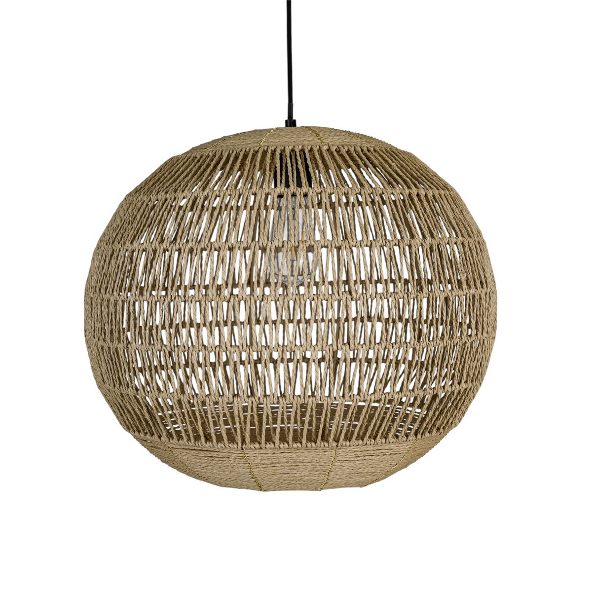 1304 Design - Hanglamp JARO naturel Ø45x41cm