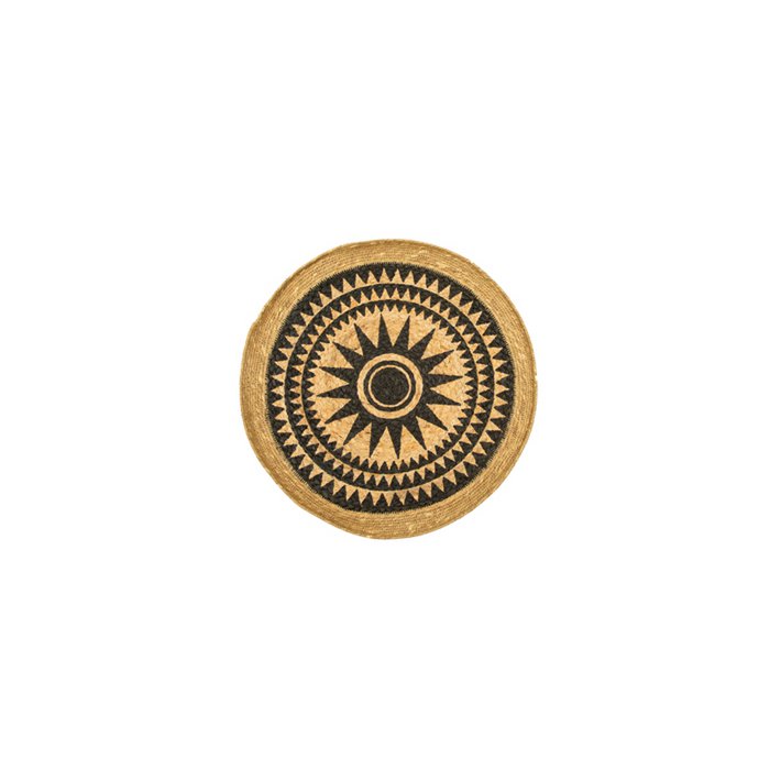 Mrs. Bloom - Wanddecoratie 'Formentera' (40cm, Zwart)