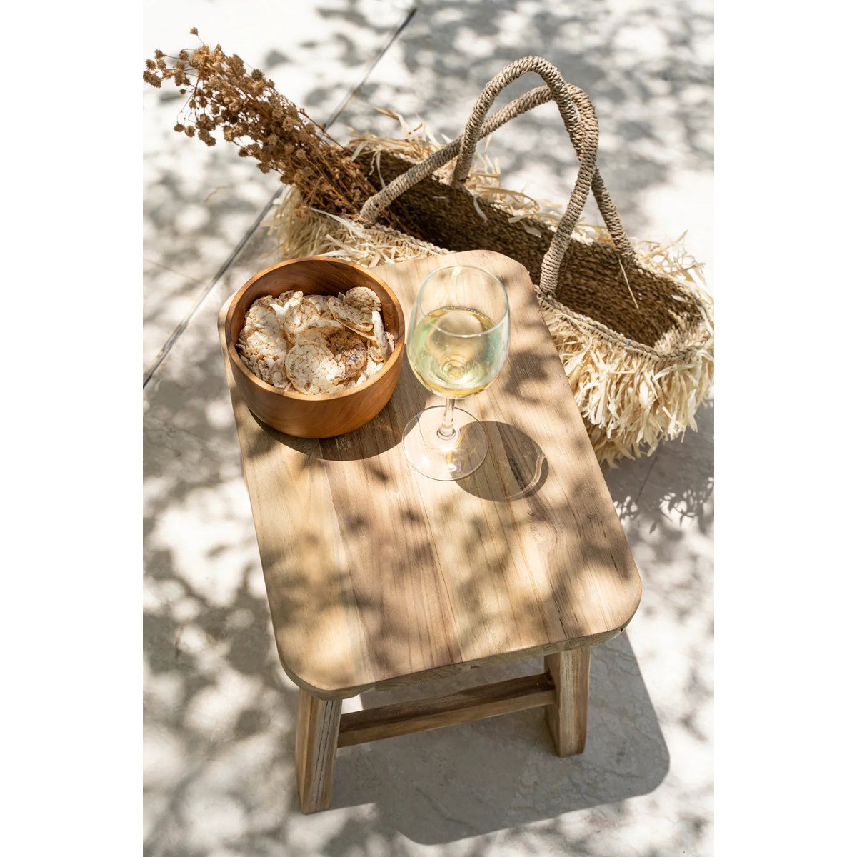 Bazar Bizar - The Teak Wortel Salade Bowl - S