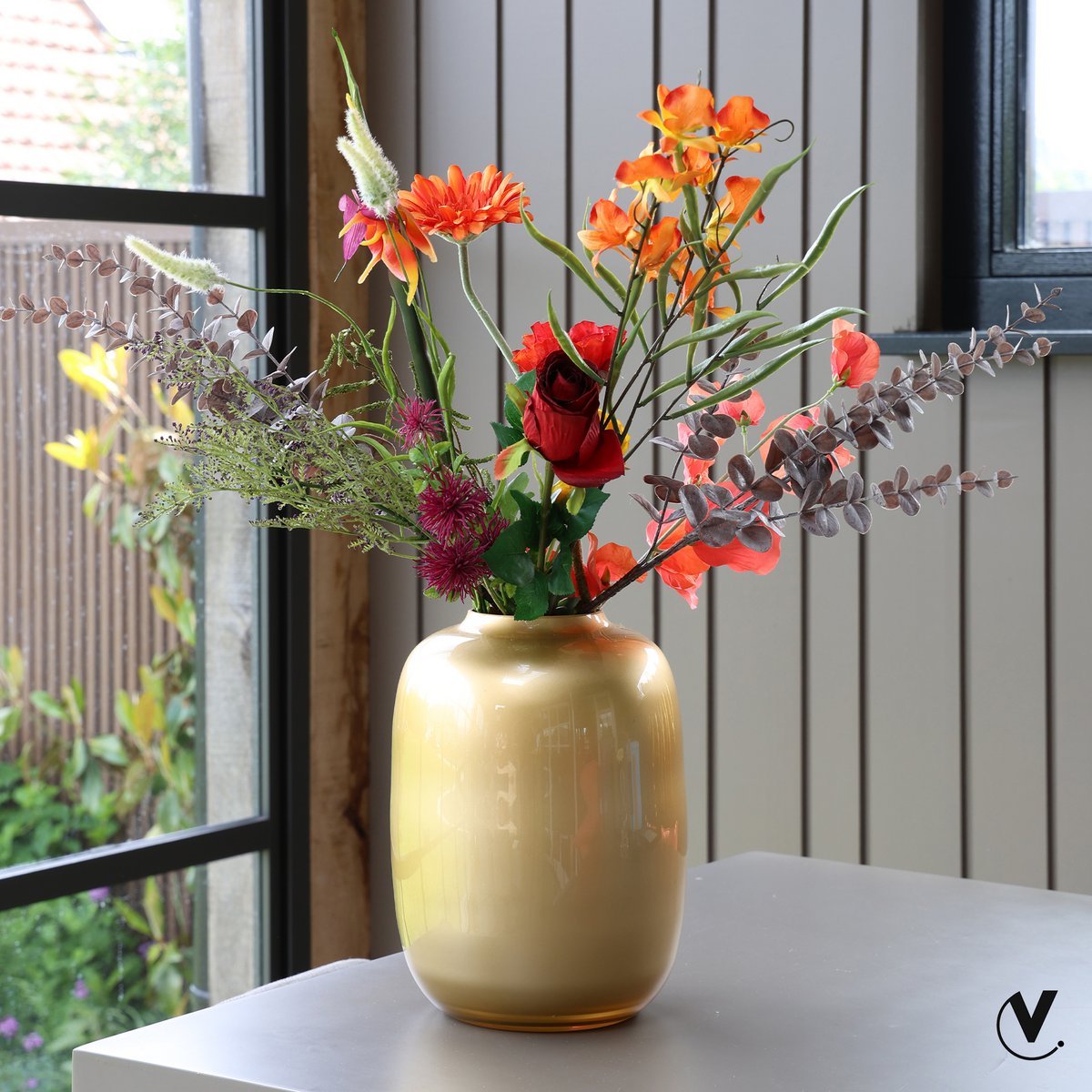 Vase the World - Vaas - Artic gold