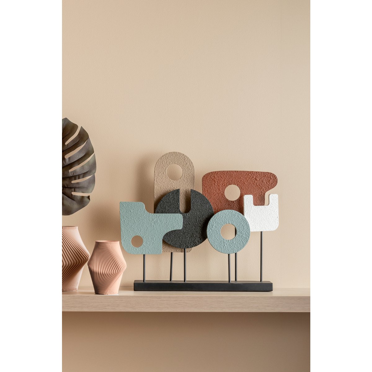 Present Time - Standbeeld abstracte kunst groot