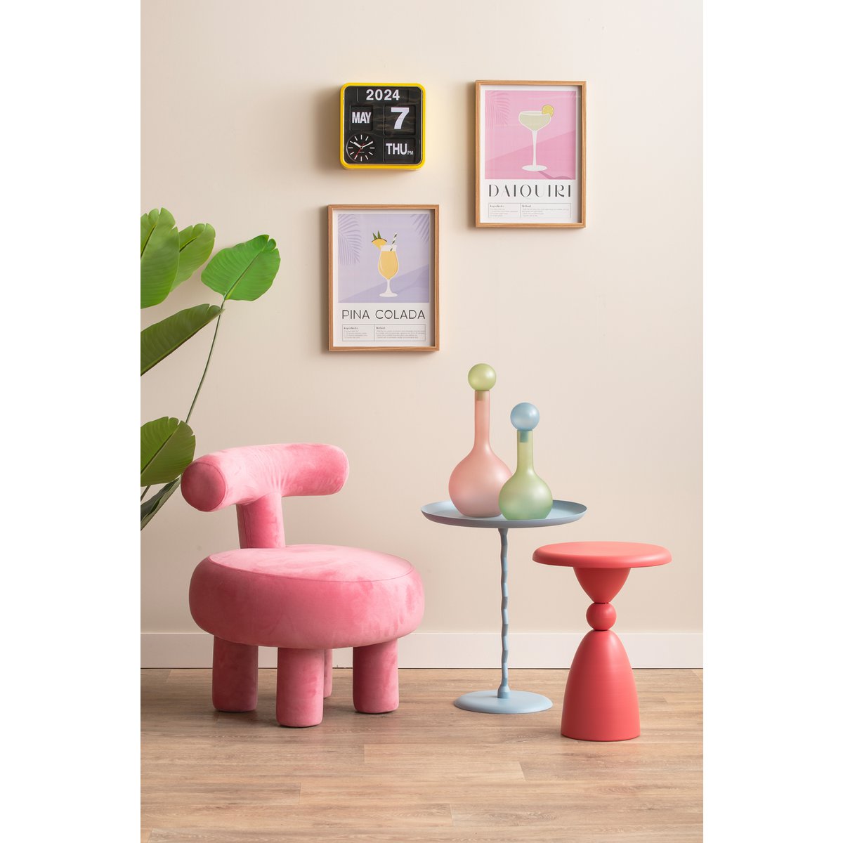 Leitmotiv - Bijzettafel Zig Zag Medium