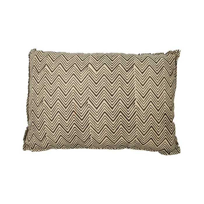 Mrs. Bloom - Sierkussen 'Evissa' (60cm x 40cm, Zwart)