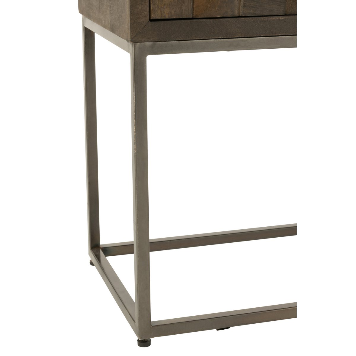 J-Line - Kast 'Pino' (Hout, Grijs)