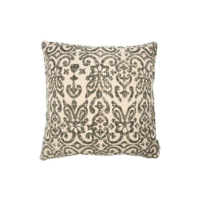 Mrs. Bloom - Sierkussen 'Setúbal' (45cm x 45cm, Olijf)