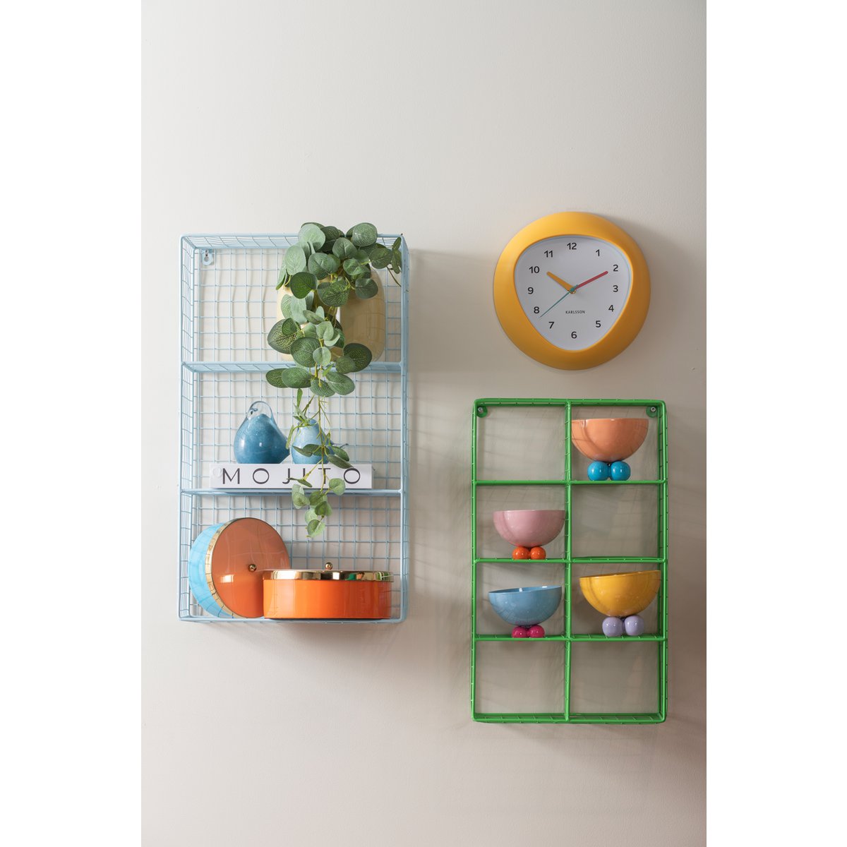 Karlsson - Wandklok Funky Vibes