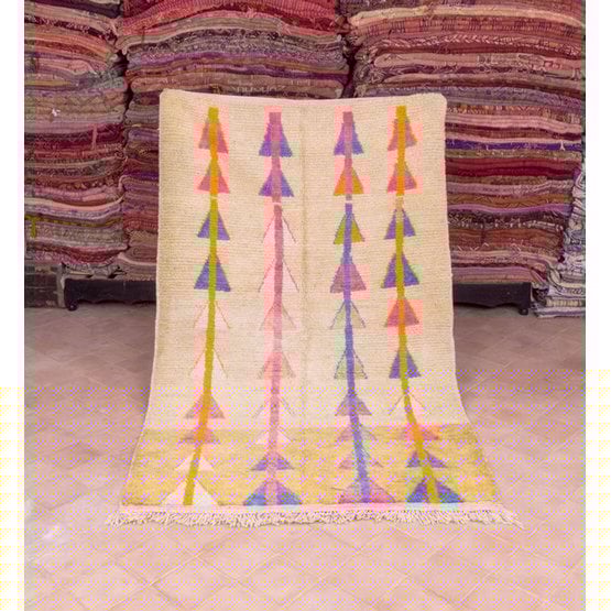 Poufs & Pillows - Marokkaans Berberkleed Azilal - 2,25x1,35m - R233