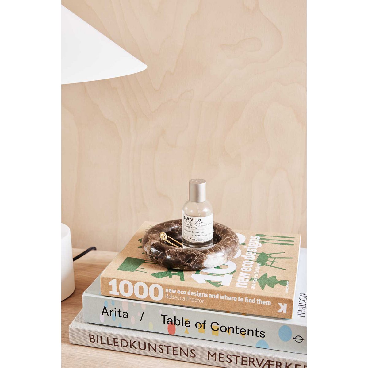 OYOY - Savi Marmeren Kaarsenhouder - Groot