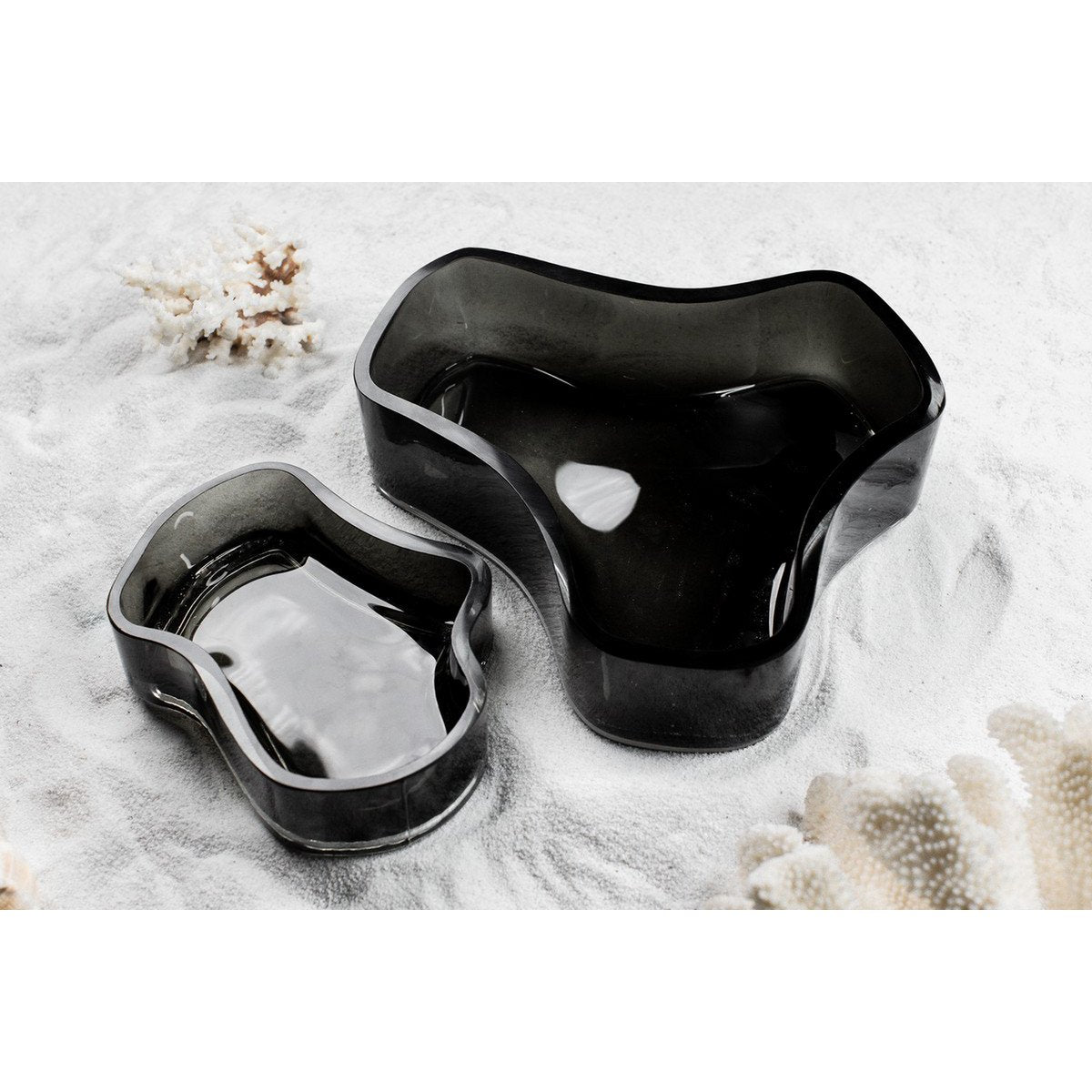 Element Accessories - Nieuw modern design grote kom of bord, geïnspireerd op CORAL en Aalto, COR08GR