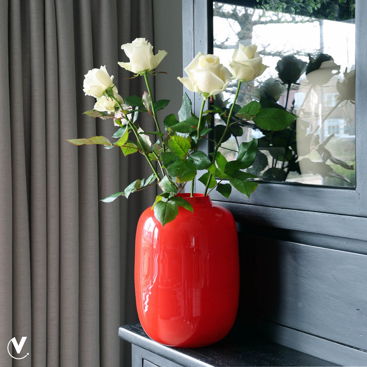 Vase the World - Vaas - Artic bright red