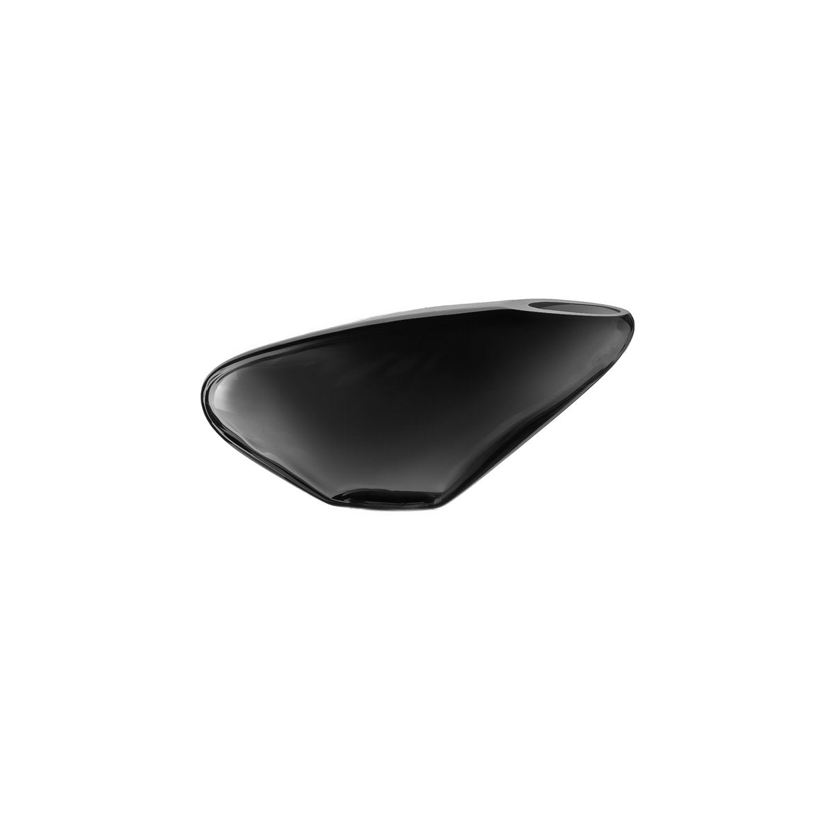 Element Accessories - Langwerpige luxe glazen vaas van innovatief organisch design, KOOKY13GR