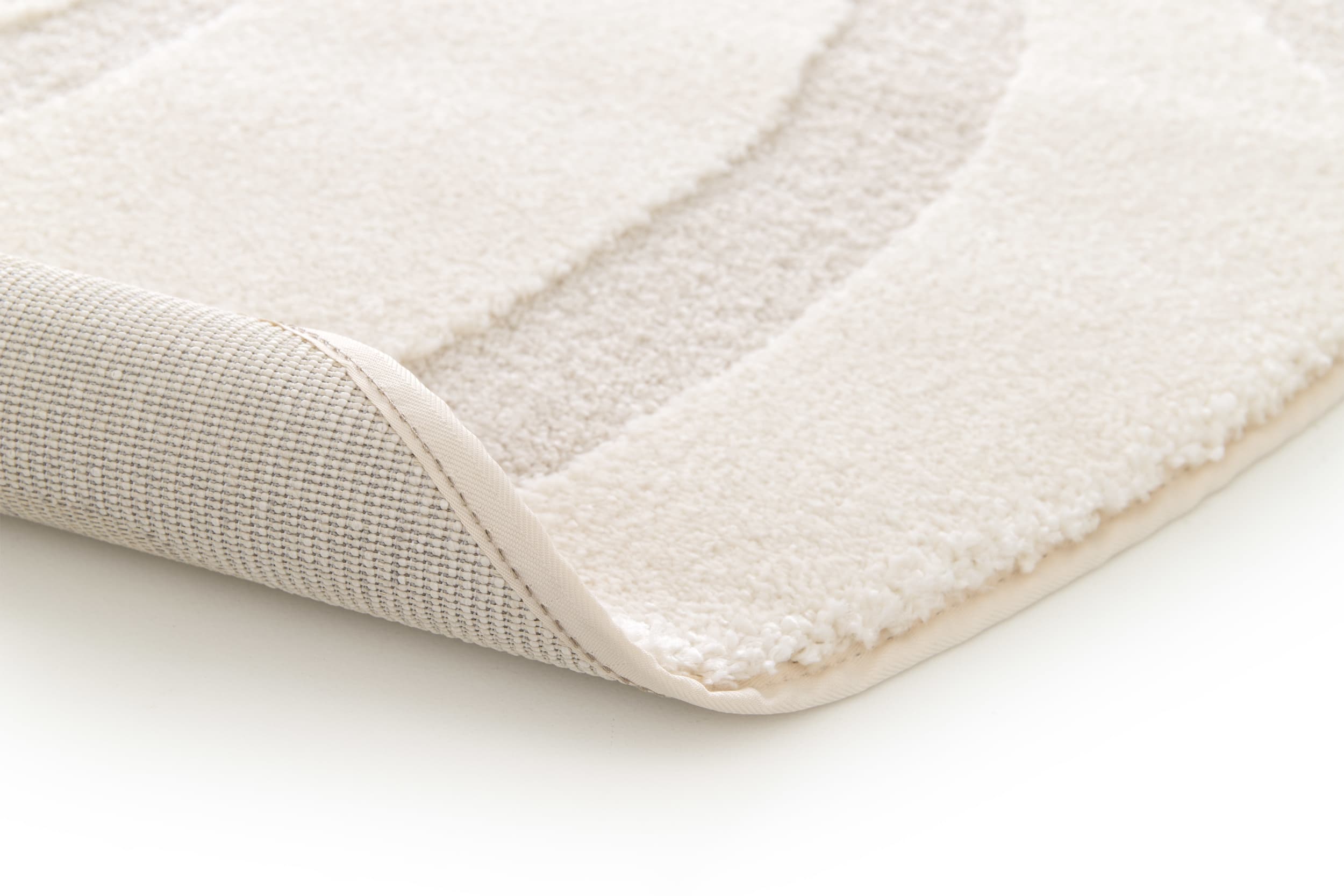 By Javy - Vloerkleed Coco Storm - kleur creme-creme