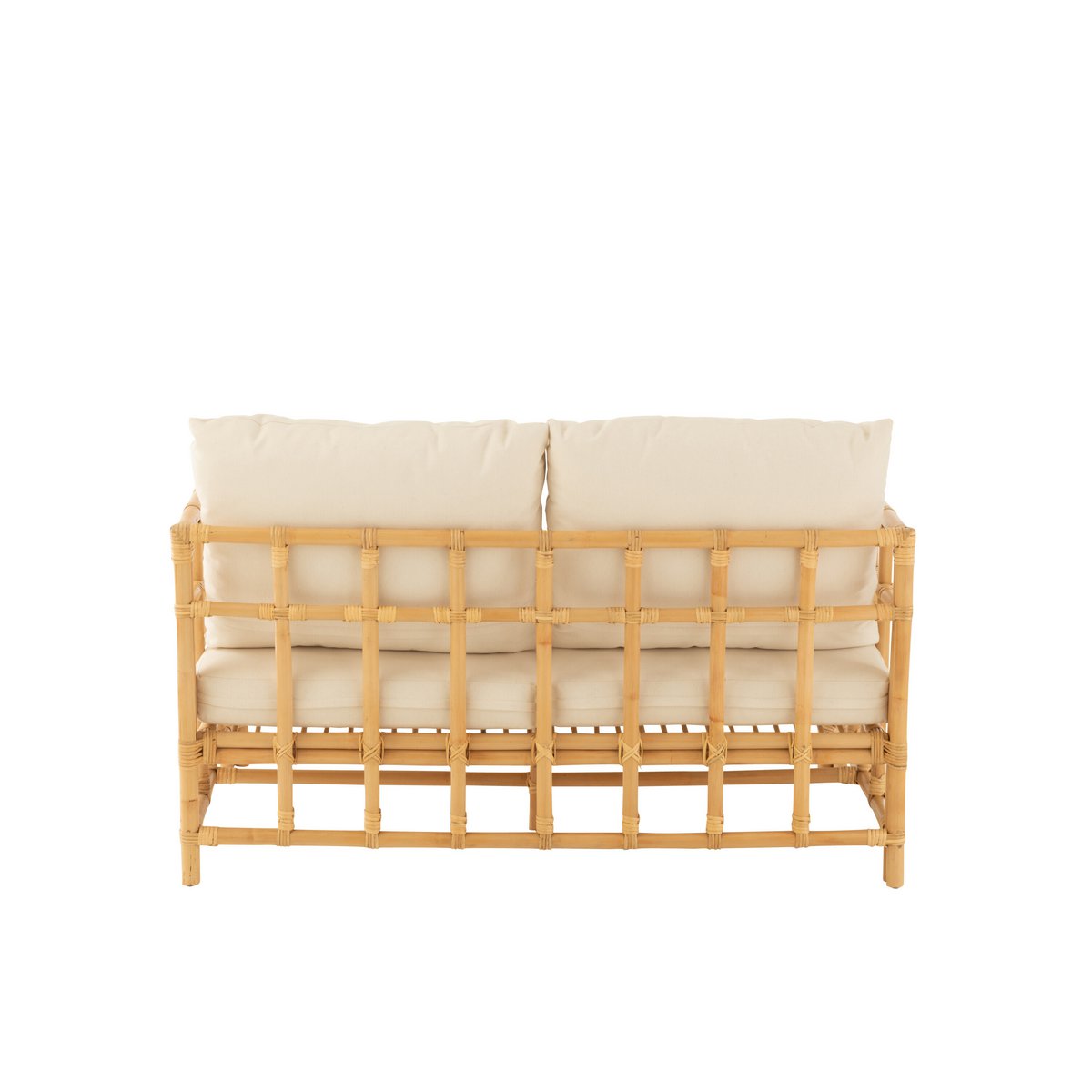 J-Line - Sofa 'Elise' (2-persoons, Wit)