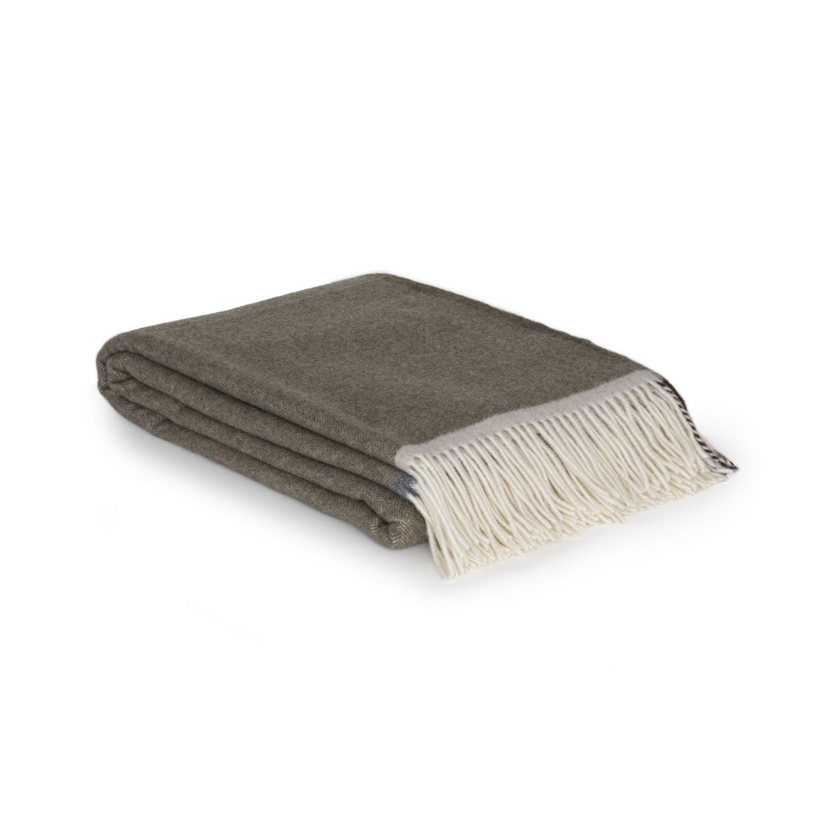 MoST Blankets - Merino/kasjmier plaid MILANO - Verde Orlo