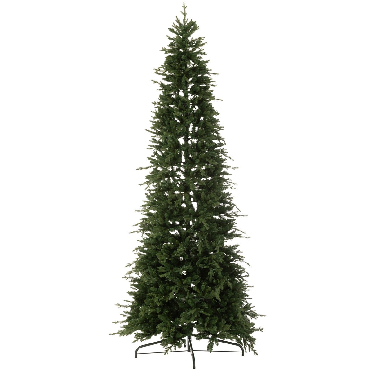 J-Line - kerstboom 900 Led - kunststof - donkergroen - L - 3.2 cm hoog