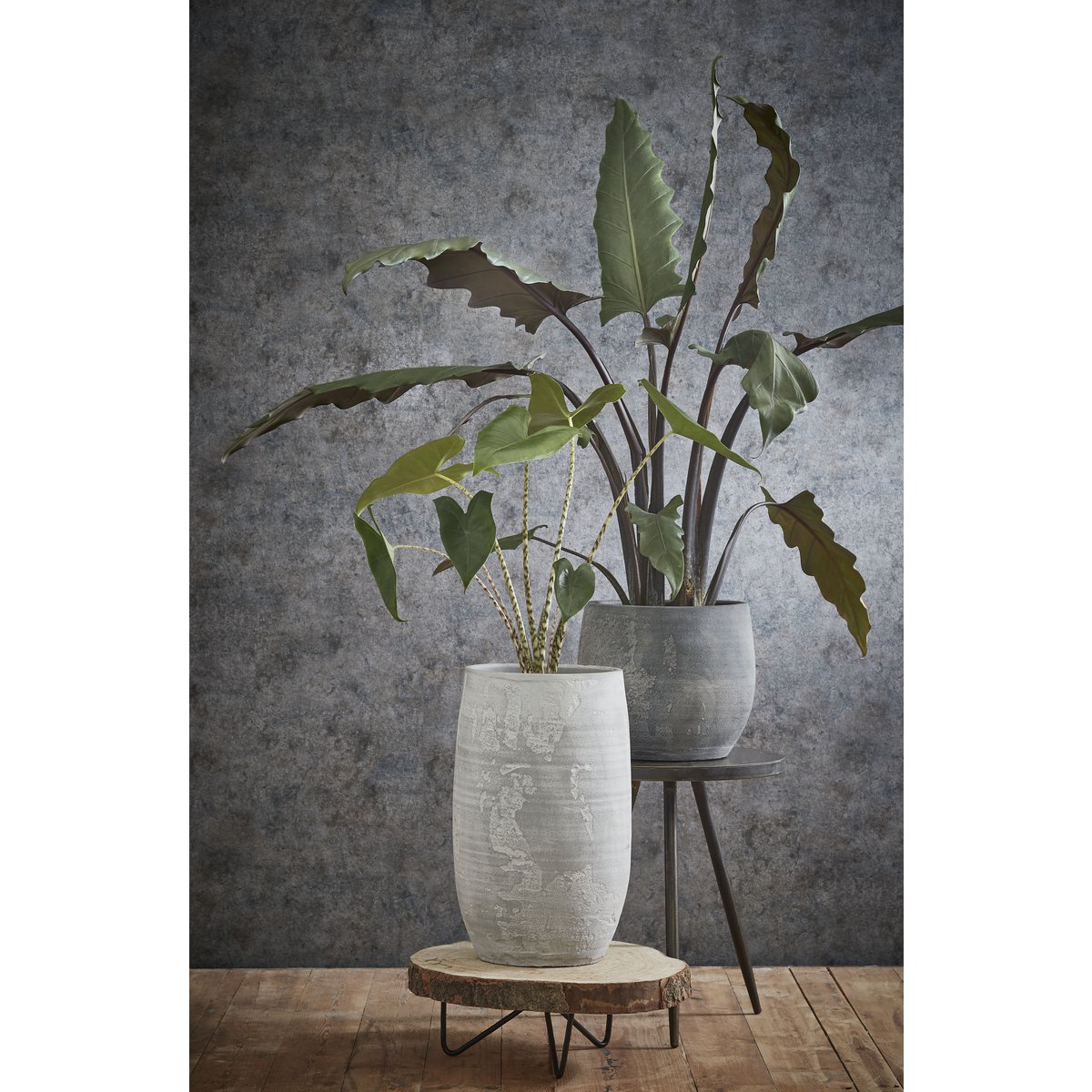 Mica Decorations - Kent Bijzettafel - H40 x Ø35 cm - Metaal - Zwart