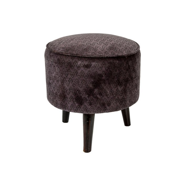 Mrs. Bloom - Velvet Pouf Paola Blue/Gray Dia 40