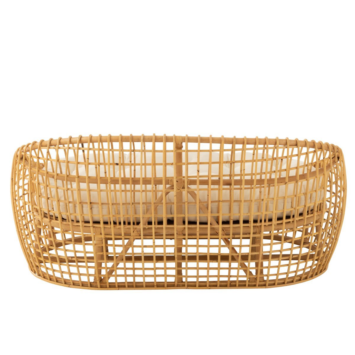 J-Line - Sofa 'Lise' (2-persoons, Wit)