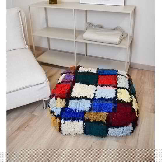 Poufs & Pillows - Marokkaans vloerkussen vintage - K1447