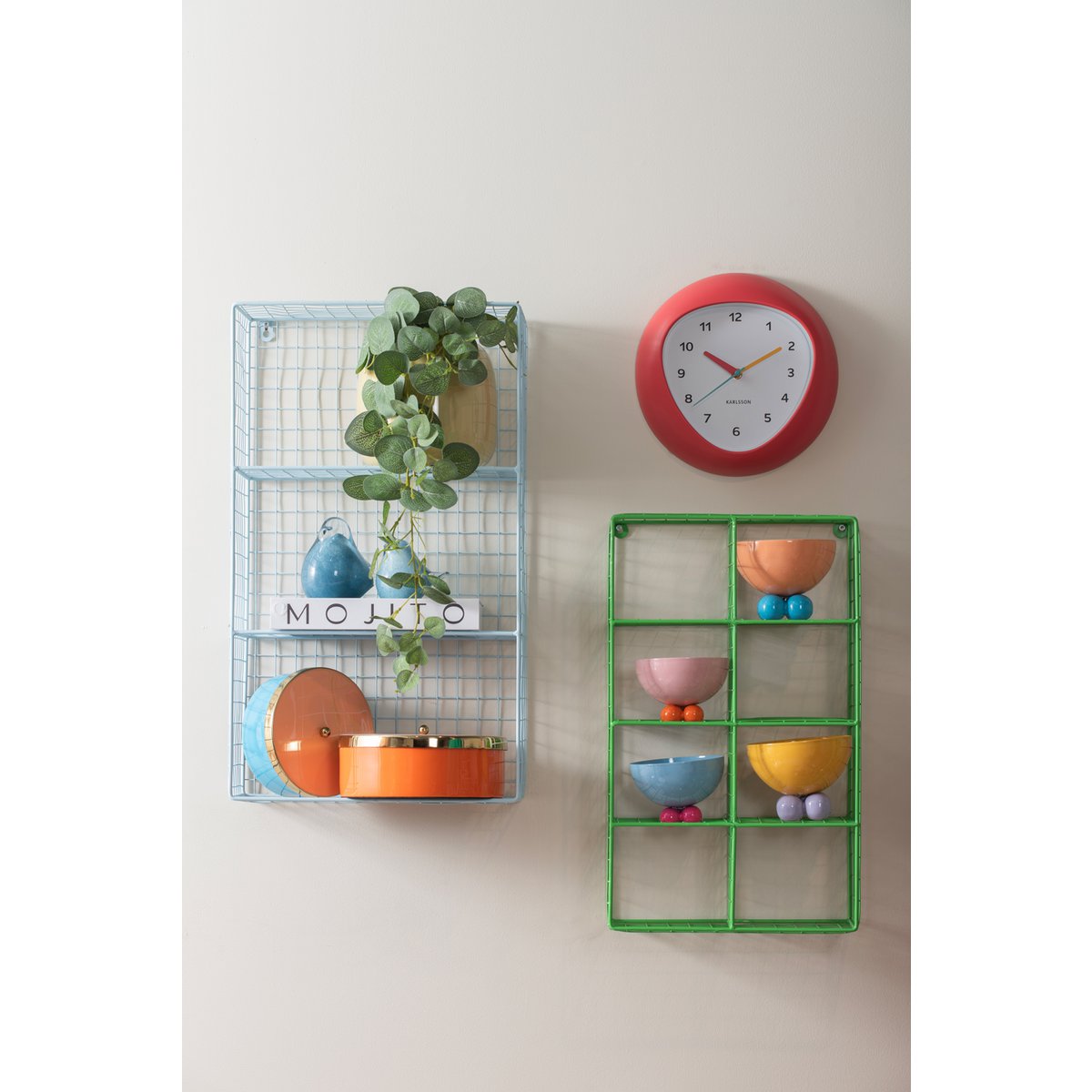 Karlsson - Wandklok Funky Vibes