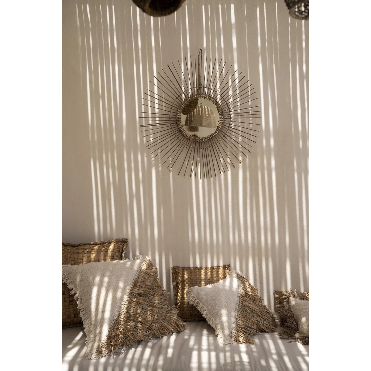 Bazar Bizar Living - The Tropical Mirror - Naturel - L