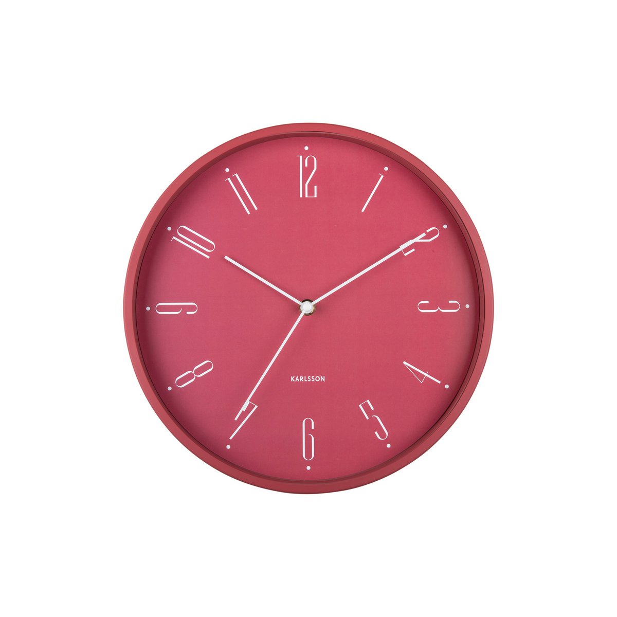 Karlsson - Wandklok Regal nummers
