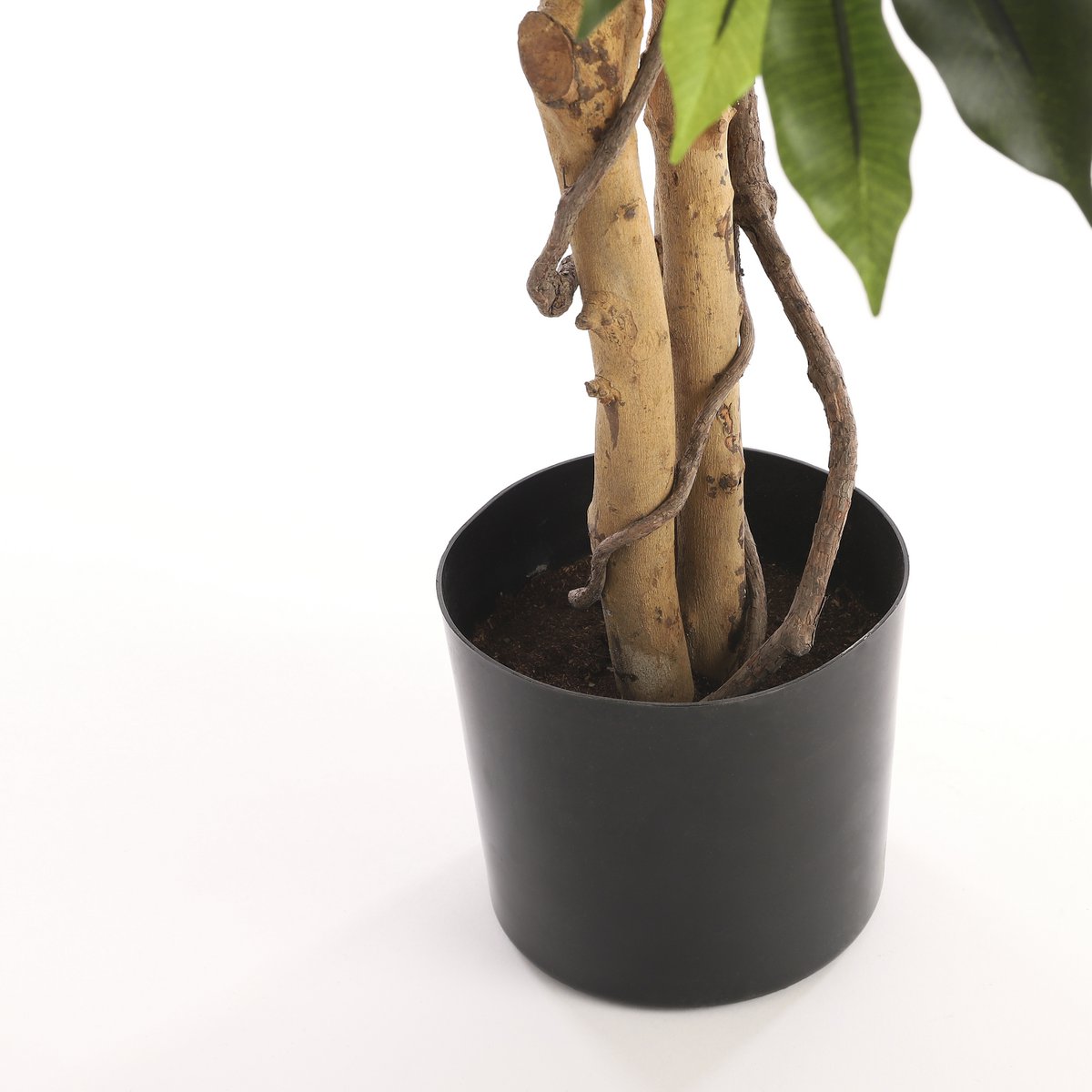 Mica Decorations - Ficus Kunstplant - H110 x Ø65 cm - Groen