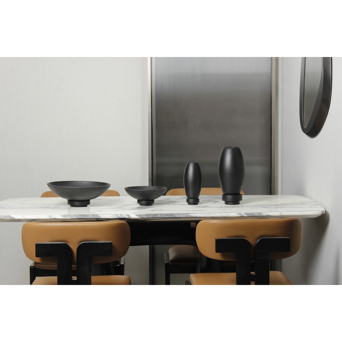 Element Accessories - Innovatieve moderne vaas, microcement, Top Design, RUD22BK