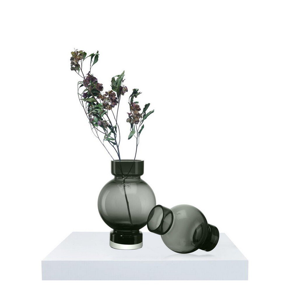 Element Accessories - Moderne bolvormige luxe vaas ORURO - 9mm dik glas