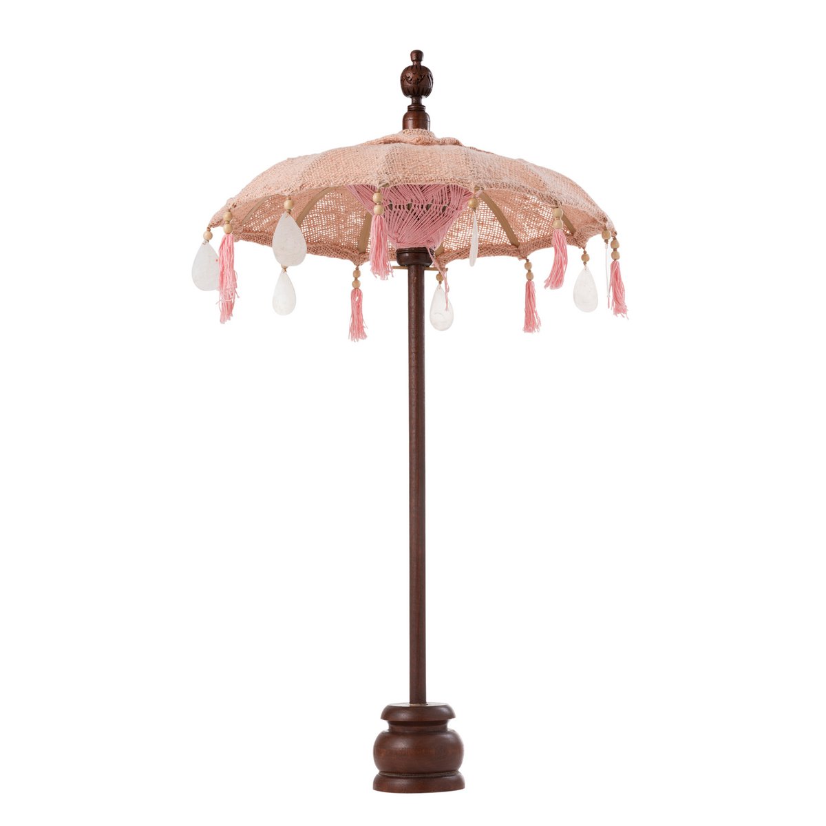 J-Line - Parasol 'Easton' (Hout, Bruin)