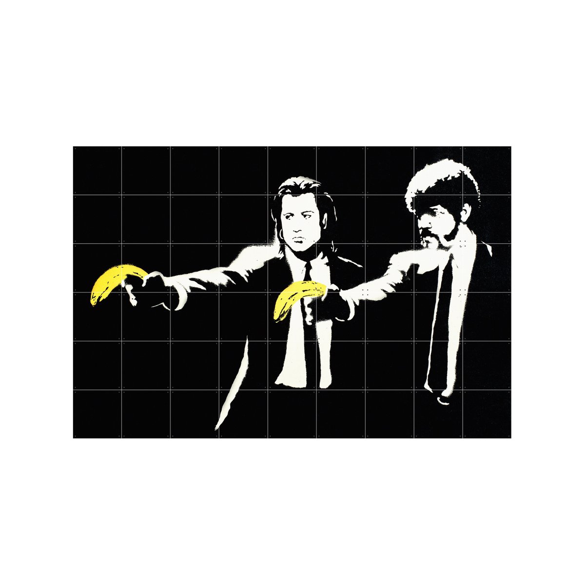 IXXI - Pulp Fiction Wall art - Poster - Wanddecoratie - L - 180x120 - green