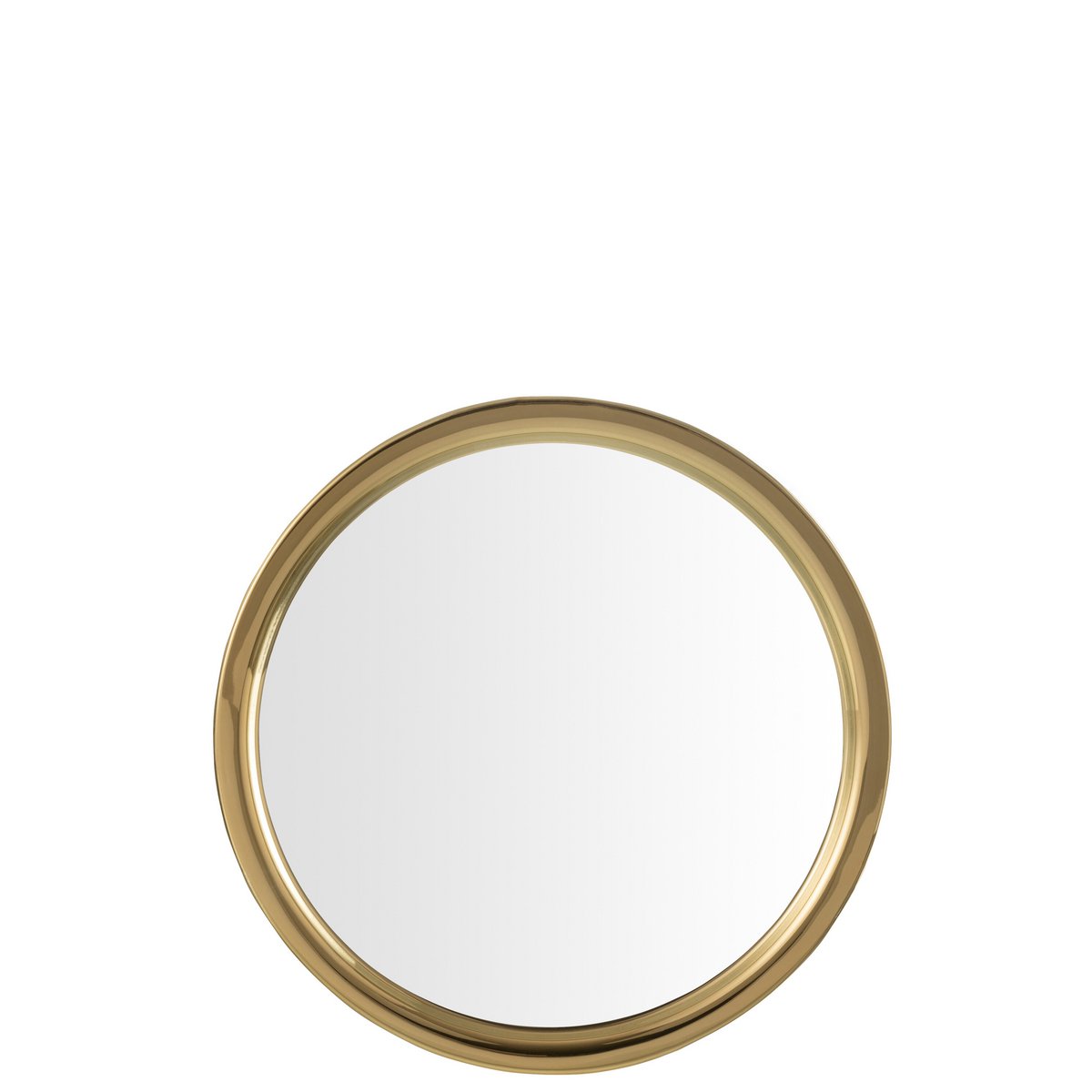 J-Line - Decoratief Bord - Glas - Goud/ Transparant