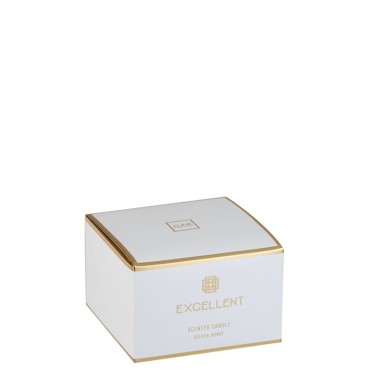 J-Line - Geurkaars Excellent Golden Honey Goud Groot-40Uur