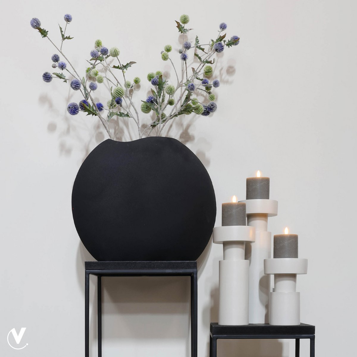 Vase the World - Kandelaar - Chasico ivory