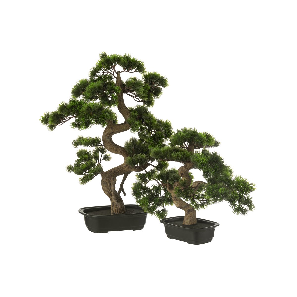 J-Line - Bonsai Den Artificieel Groen Large