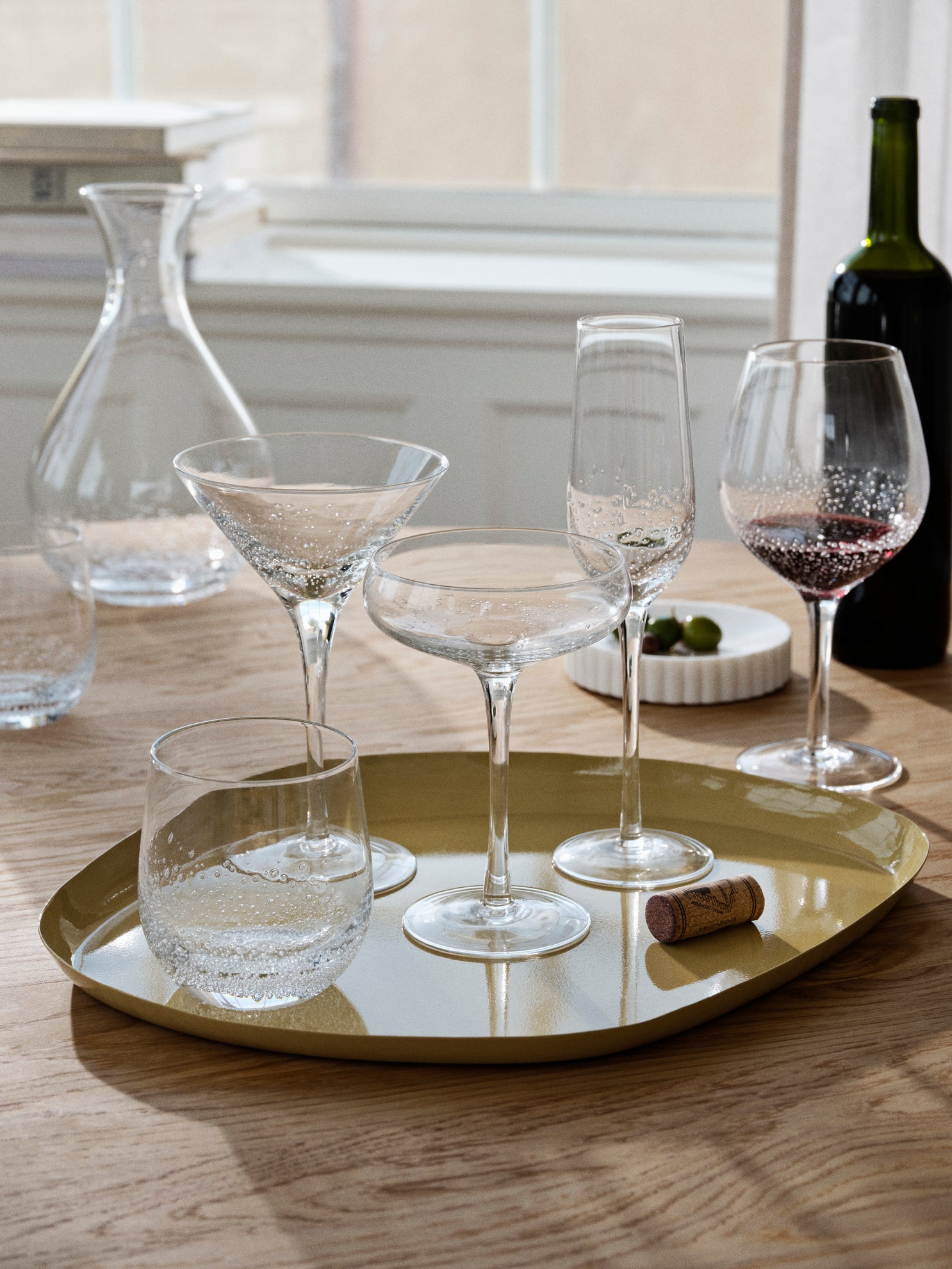 Broste Copenhagen - Martiniglas 'Bubble' - 20cl